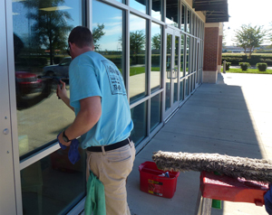 professional window cleaning for businesses